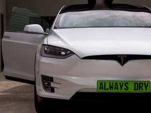 9H-LDC Pro & Vision Tech treated Tesla by Always Dry